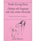 DEBAJO DEL LENGUAJE SOLO HAY NIÑAS LLORANDO