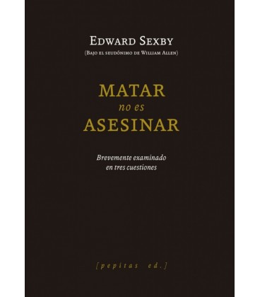 MATAR NO ES ASESINAR