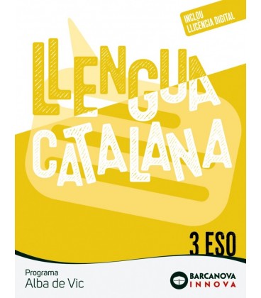 ALBA DE VIC 3 ESO LLENGUA CATALANA