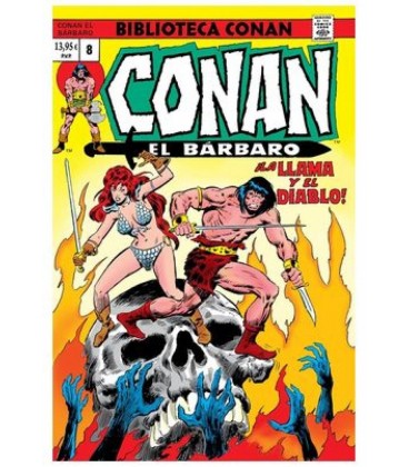 BIBLIOTECA CONAN CONAN EL BARBARO 08