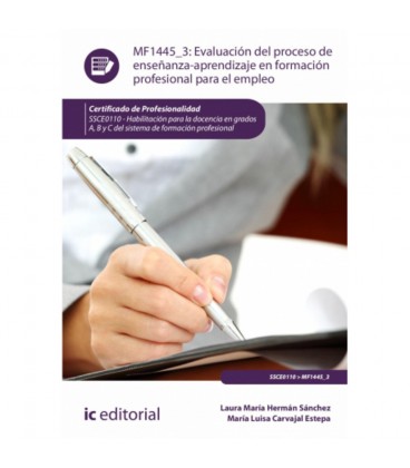 EVALUACION DEL PROCESO DE ENSEÑANZAAPRENDIZAJE EN FORMACION PROFESIONA