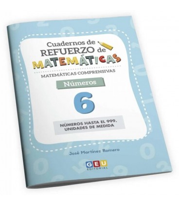CUADERNO DE REFUERZO DE MATEMATICAS MATEMATICAS COMPRENSIVAS 6