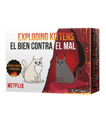 EXPLODING KITTENS EL BIEN CONTRA EL MAL