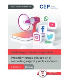 MANUAL PROCEDIMIENTOS BASICOS EN EL MARKETING DIGITAL Y REDES SOCIALES