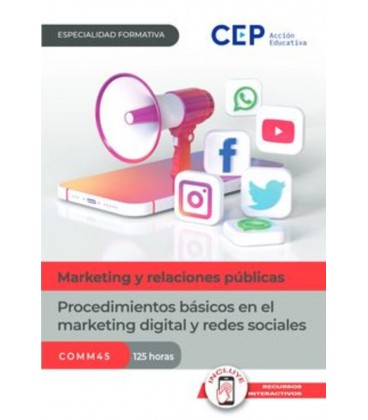 MANUAL PROCEDIMIENTOS BASICOS EN EL MARKETING DIGITAL Y REDES SOCIALES