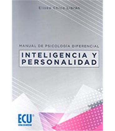 MANUAL DE PSICOLOGIA DIFERENCIAL INTELIGENCIA Y PERSONALIDAD