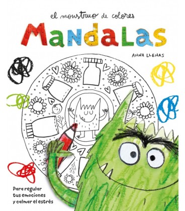 EL MONSTRUO DE COLORES MANDALAS