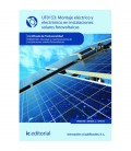 MONTAJE ELECTRICO Y ELECTRONICO EN INSTALACIONES SOLARES FOTOVOLTAICAS