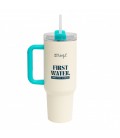 TAZA TAKE AWAY TERMICA TERMO 12 LITROS FIRST WATER THEN THE WORLD
