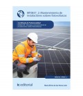 MANTENIMIENTO DE INSTALACIONES SOLARES FOTOVOLTAICAS