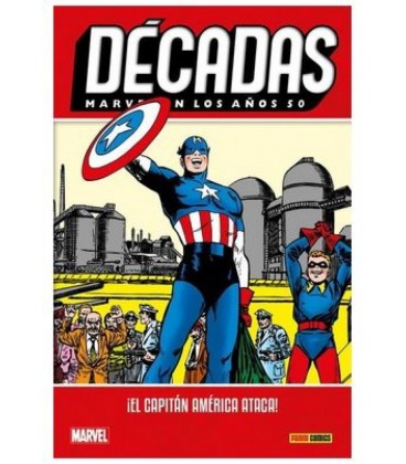 MARVEL EN LOS AÑOS 50 EL CAPITAN AMERICA ATACA!