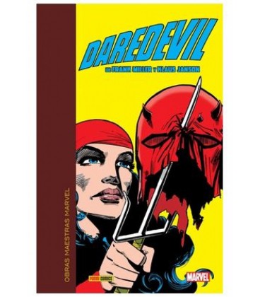 OBRAS MAESTRAS MARVEL DAREDEVIL DE FRANK MILLER Y KLAUS JANSON 3 DE 4