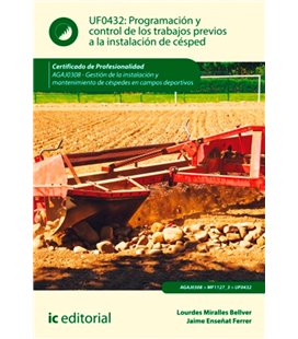 PROGRAMACION Y CONTROL DE LOS TRABAJOS PREVIOS A LA INSTALACION CESPED