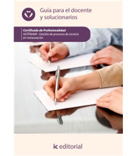 GUIA PARA EL DOCENTE Y SOLUCIONARIOS GESTION PROCESOS SERVICIO