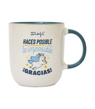 TAZA HACES POSIBLE LO IMPOSIBLE