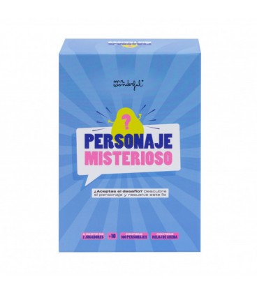 JUEGO DE CARTAS PERSONAJE MISTERIOSO