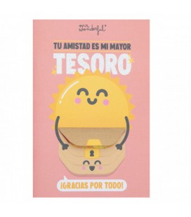 POSTAL TU AMISTAD ES MI MAYOR TESORO GRACIAS POR TODO!