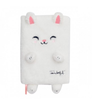 LIBRETA A5 PELUCHE CONEJO