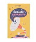 POSTAL CON GRABADOR DE MENSAJE AUDIO AHORA Y AQUI ESTE MENSAJE ES PARA
