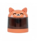 SACAPUNTAS ELECTRICO PANDA ROJO