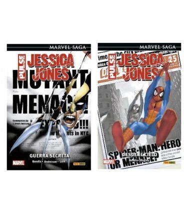 RECIRCULACION MARVEL SAGA JESSICA JONES 2X1 (N112 Y N114)