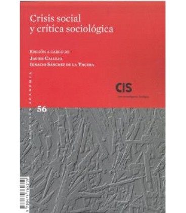 CRISIS SOCIAL Y CRITICA SOCIOLOGICA 56