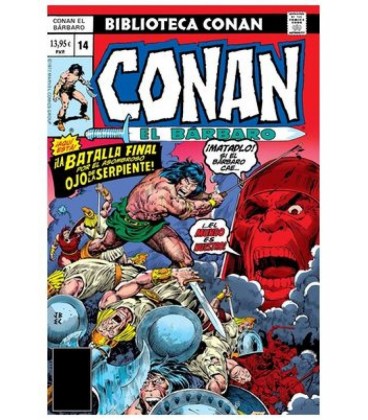BIBLIOTECA CONAN CONAN EL BARBARO 14
