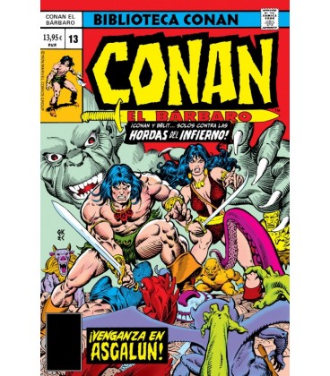 BIBLIOTECA CONAN CONAN EL BARBARO 13