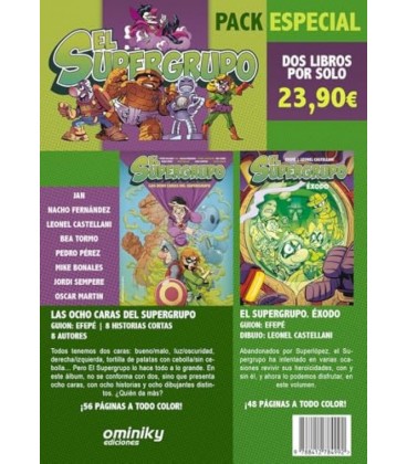 PACK ESPECIAL EL SUPERGRUPO (2 VOLUMENES)