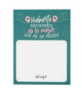 NOTAS ADHESIVAS CON MENSAJES ROBACORAZONES