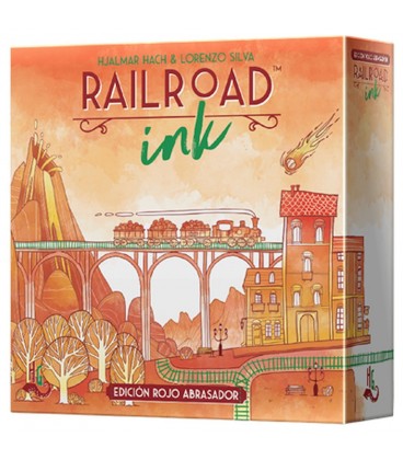 RAILROAD INK: EDICION ROJO ABRASADOR