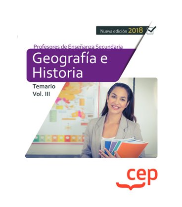 OPOSICIONES EDUCACION PROFESORES SECUNDARIA GEOGRAFIA E HISTORIA T 3