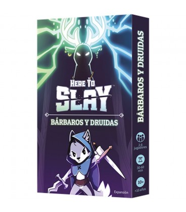 HERE TO SLAY: BARBAROS Y DRUIDAS
