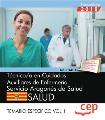 AUXILIAR DE ENFERMERIA SERVICIO ARAGONES TEMARIO I