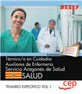 AUXILIAR DE ENFERMERIA SERVICIO ARAGONES TEMARIO I