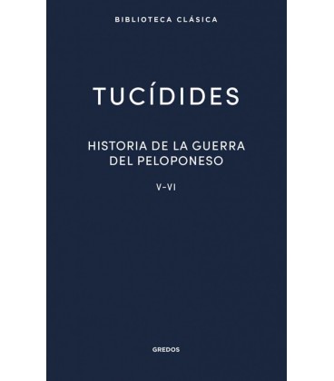 HISTORIA DE LA GUERRA DEL PELOPONESO LIBROS V-VI