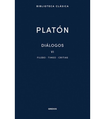 DIALOGOS VI FILEBO TIMEOCRITIAS