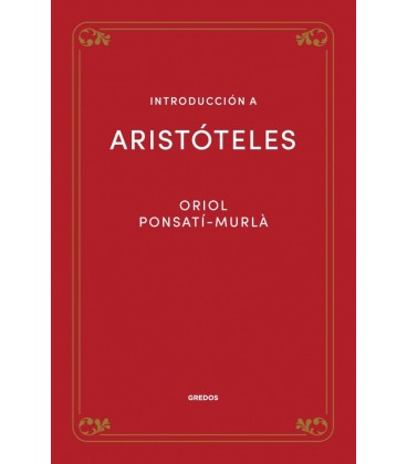 INTRODUCCION A ARISTOTELES