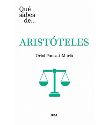 QUE SABES DE ARISTOTELES