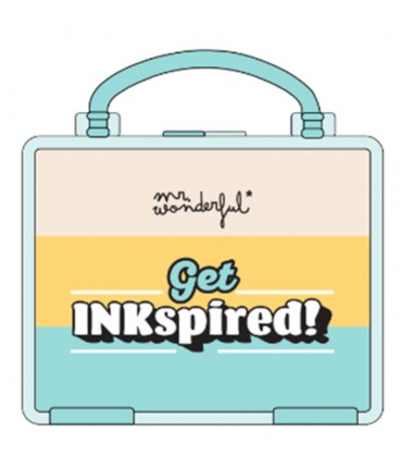 SET DE 6 SELLOS + TINTERO - GET INKSPIRED!