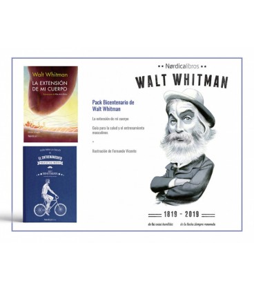 PACK BICENTENARIO WALT WHITMAN