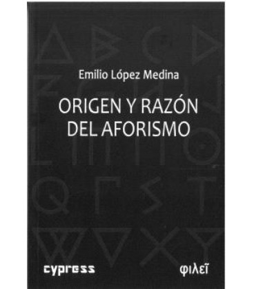 ORIGEN Y RAZON DEL AFORISMO