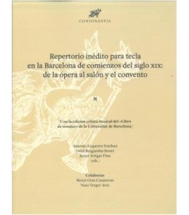 REPERTORIO INEDITO PARA TECLA EN LA BARCELONA DE COMIENZOS DEL SIGLO