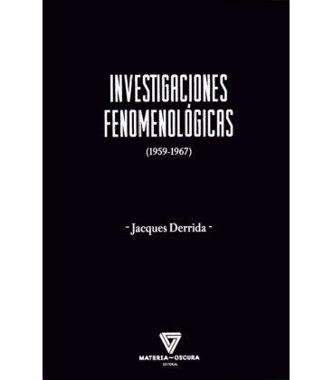 INVESTIGACIONES FENOMENOLOGICAS