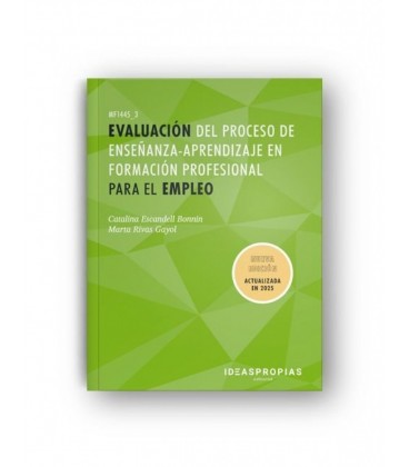 EVALUACION DEL PROCESO DE ENSEÑANZA-APRENDIZAJE EN FORMACION PROFESION
