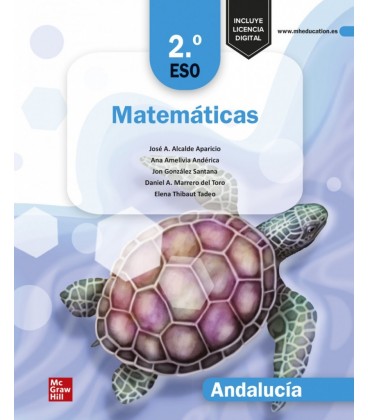 MATEMATICAS 2 ESO ANDALUCIA EDICION LOMLOE