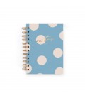 CUADERNO CHARUCA MINI. ELEGANT BLUE. A6