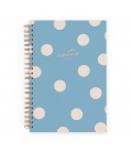 CUADERNO CHARUCA INTERIOR PUNTOS. GRANDE ELEGANT BLUE. A4