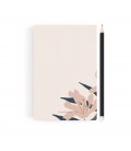 BLOC DE NOTAS CHARUCA. BLUE BLOOM. A6.