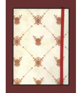 LIBRETA ARTESANAL PERGAMINO ESCUDOS